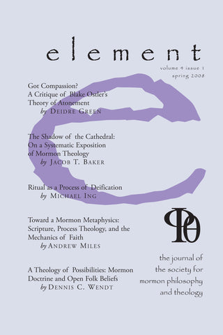 Element, Volume 4, Issue 1 (Spring 2008)