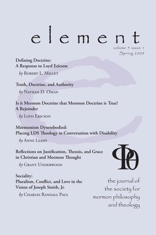 Element, Volume 5, Issue 1 (Spring 2009)