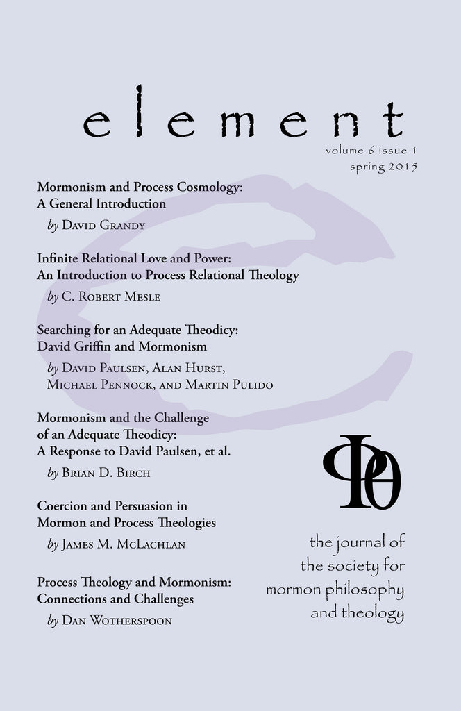 Element, Volume 6, Issue 1 (Spring 2015)