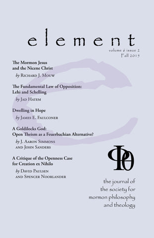 Element, Volume 6, Issue 2 (Fall 2015)