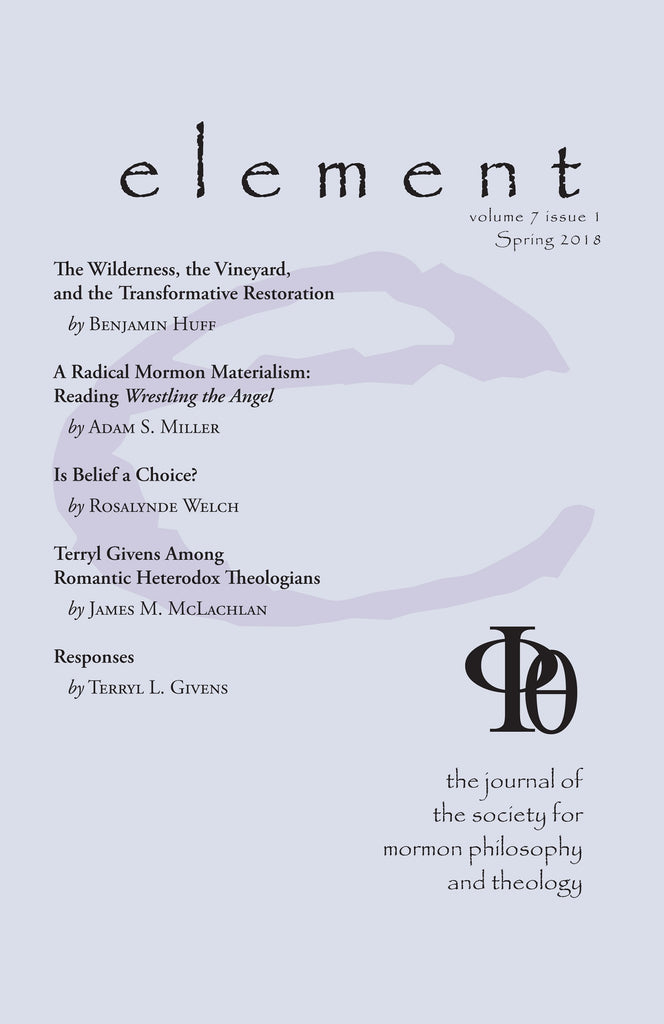 Element, Volume 7, Issue 1 (Spring 2018)